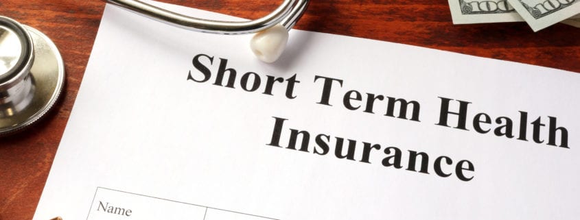 short term health insurance form