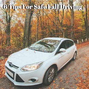 safe fall driving tips
