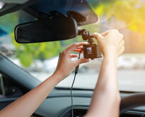 dashboard camera in your car
