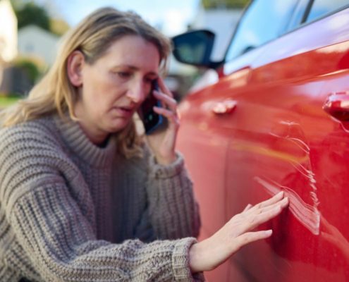 does car insurance cover scratches and dents