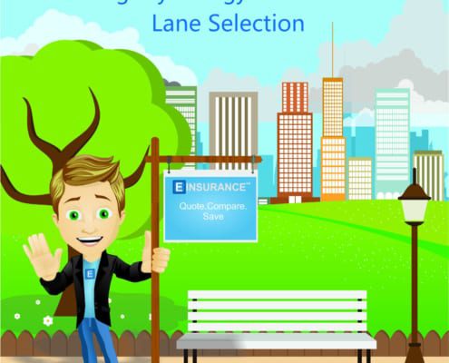 driving psychology and insurance lane selection
