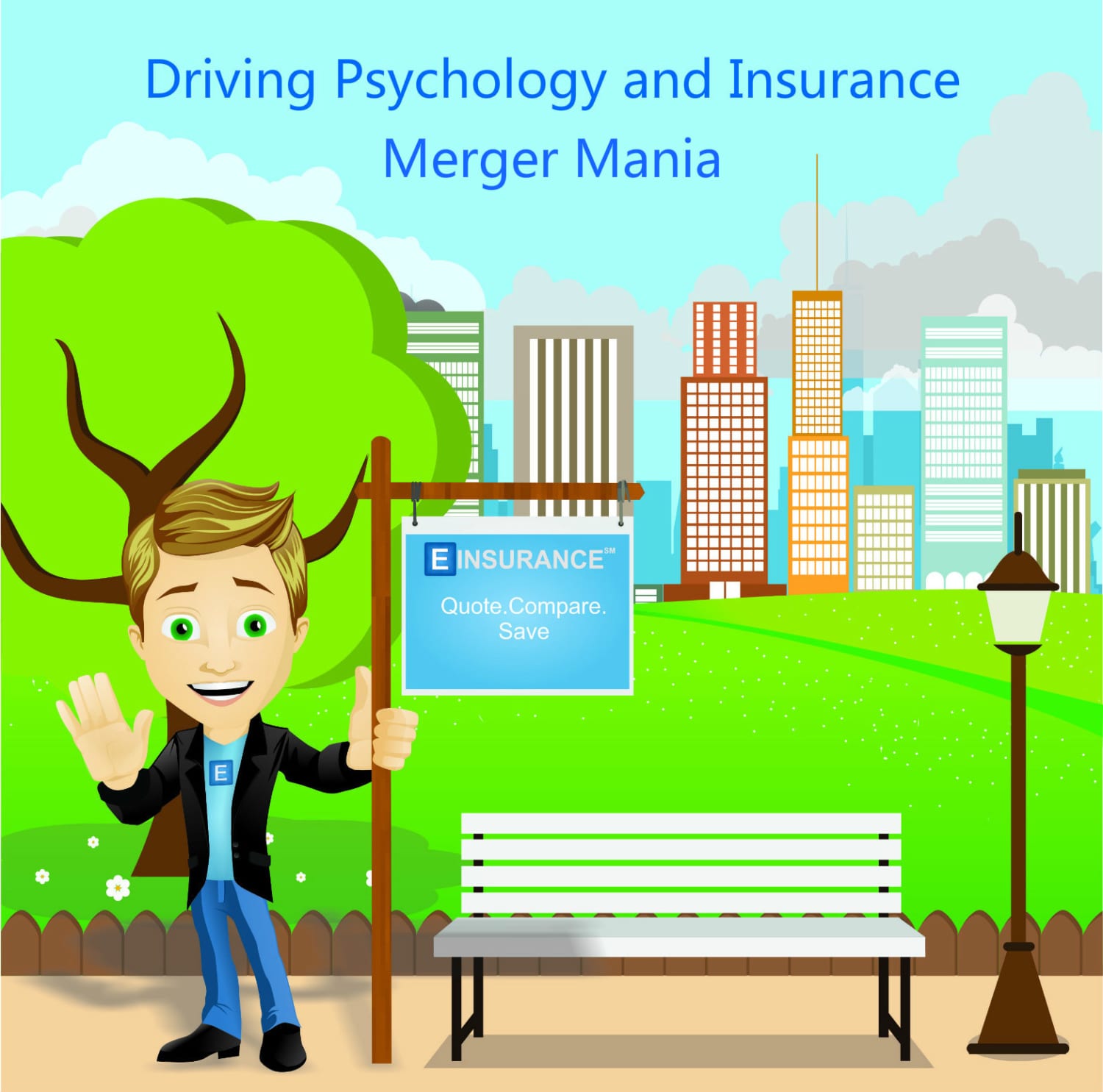 driving psychology and insurance regarding merger mania