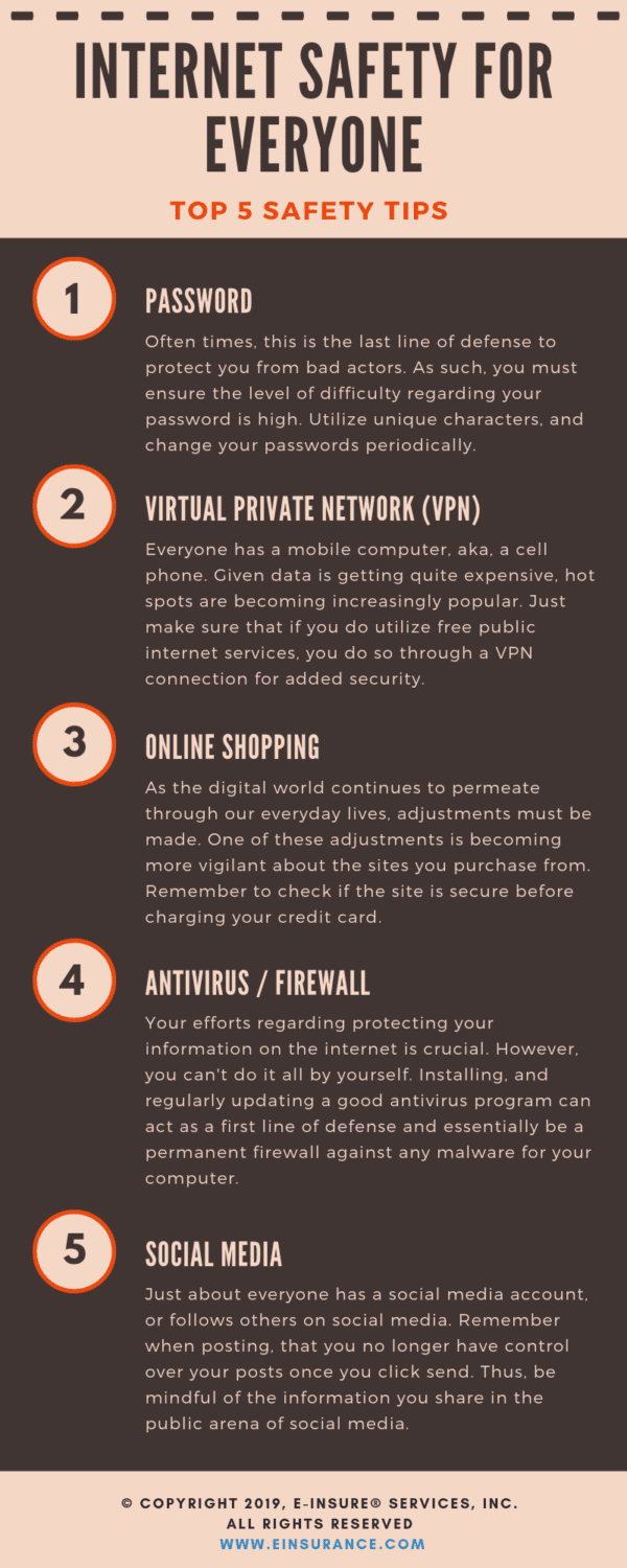 internet safety tips for everyone