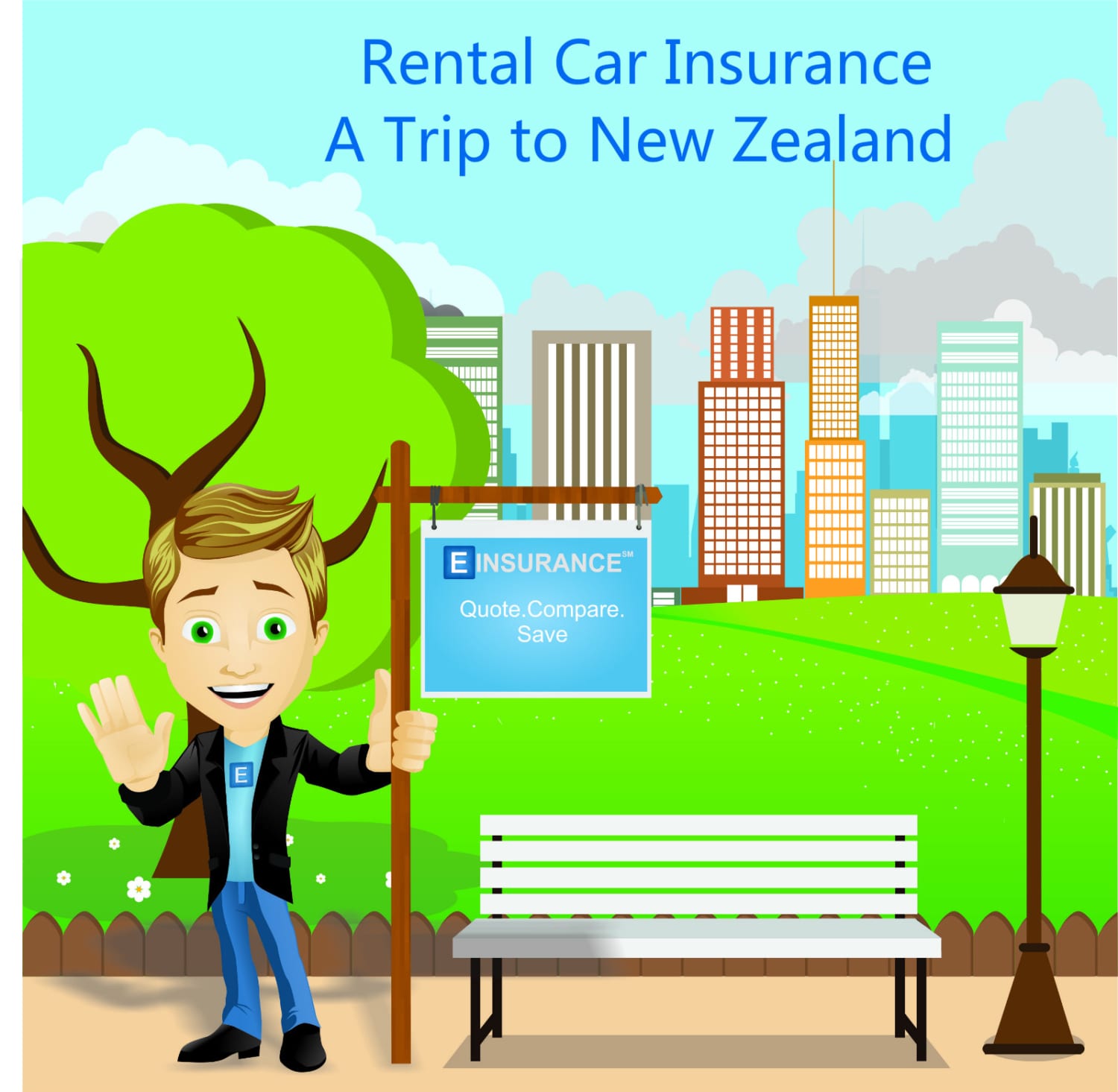rental car insurance a trip to New Zealand