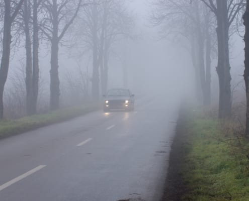 tips for driving in fog