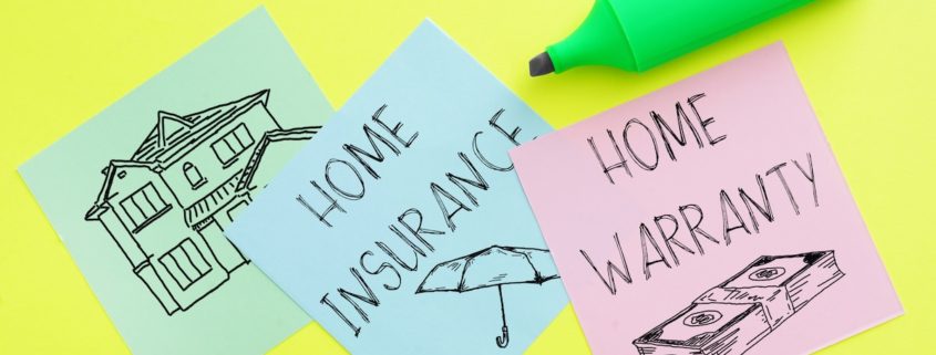 what is the difference between home insurance and a home warranty
