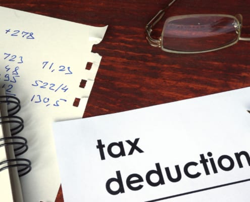 insurance tax deductions form