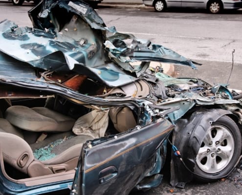 when is a vehicle considered totaled